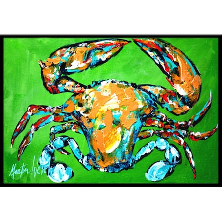 Carolines Treasures 24 x 36 In. Wide Load Crab Indoor or Outdoor Mat MW1154JMAT